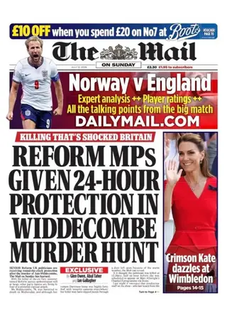 The Mail on Sunday